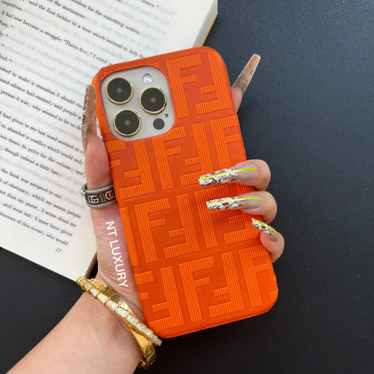 Colorful Fun Phone Case (Orange)