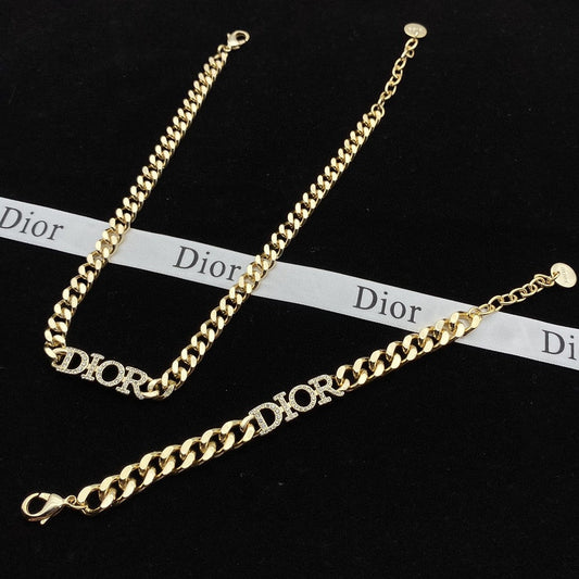 Dove Fancy Design Necklace & Bracelet & Ring Set