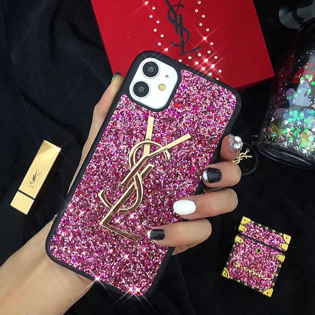 Coque de téléphone scintillante pour iPhone