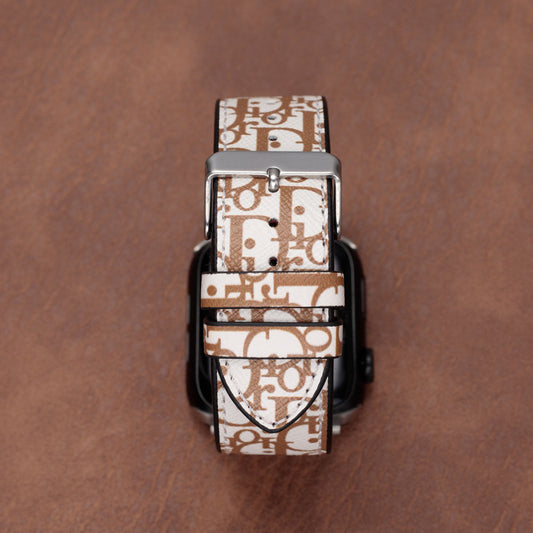 Klassisches handgefertigtes Lederarmband für Apple Watch