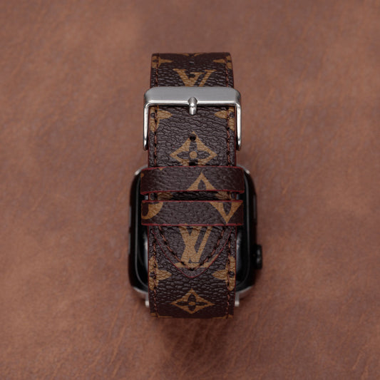 Klassisches handgefertigtes Lederarmband für Apple Watch