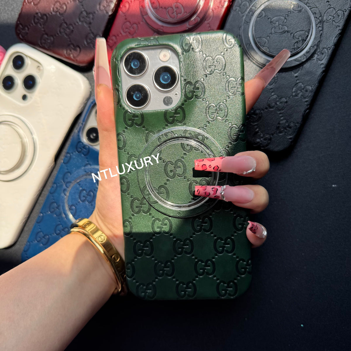 Full Press Love iPhone-Hülle mit MagSafe Halter