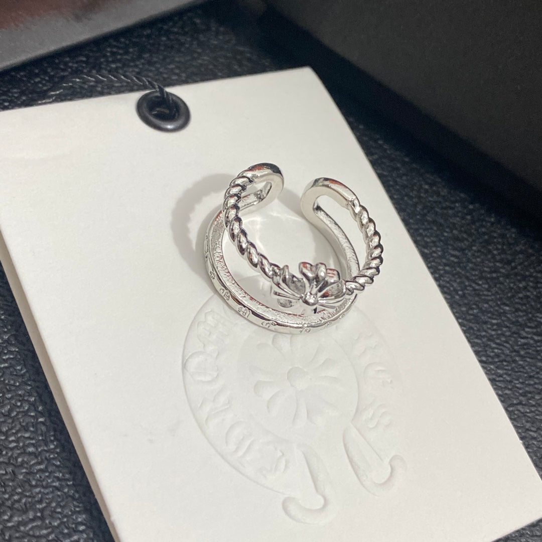 2-farbiger personalisierter offener Ring