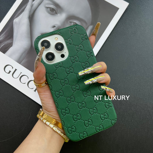 Étui de téléphone coloré et bien conçu (vert)