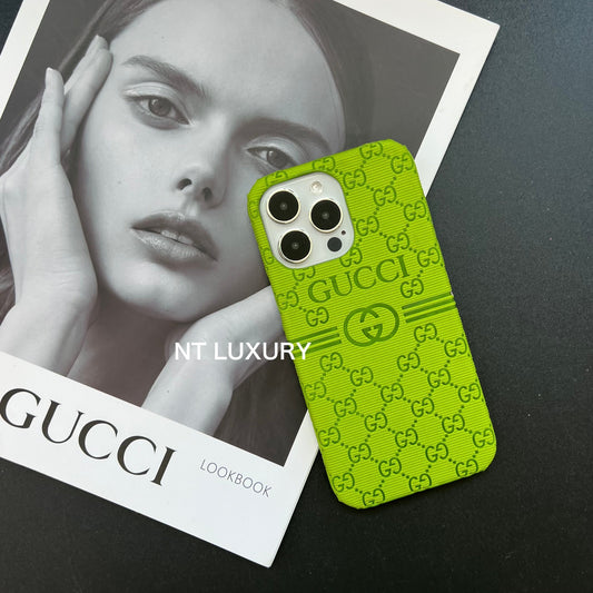 Coque de téléphone colorée et bien conçue (vert clair)