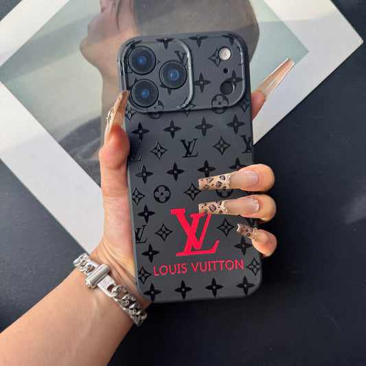 Black Trendy Phone Case ( Down Love)
