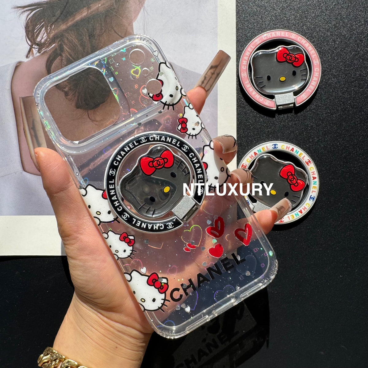 Mirror Cat New Magsafe Design Phone Case With Holder