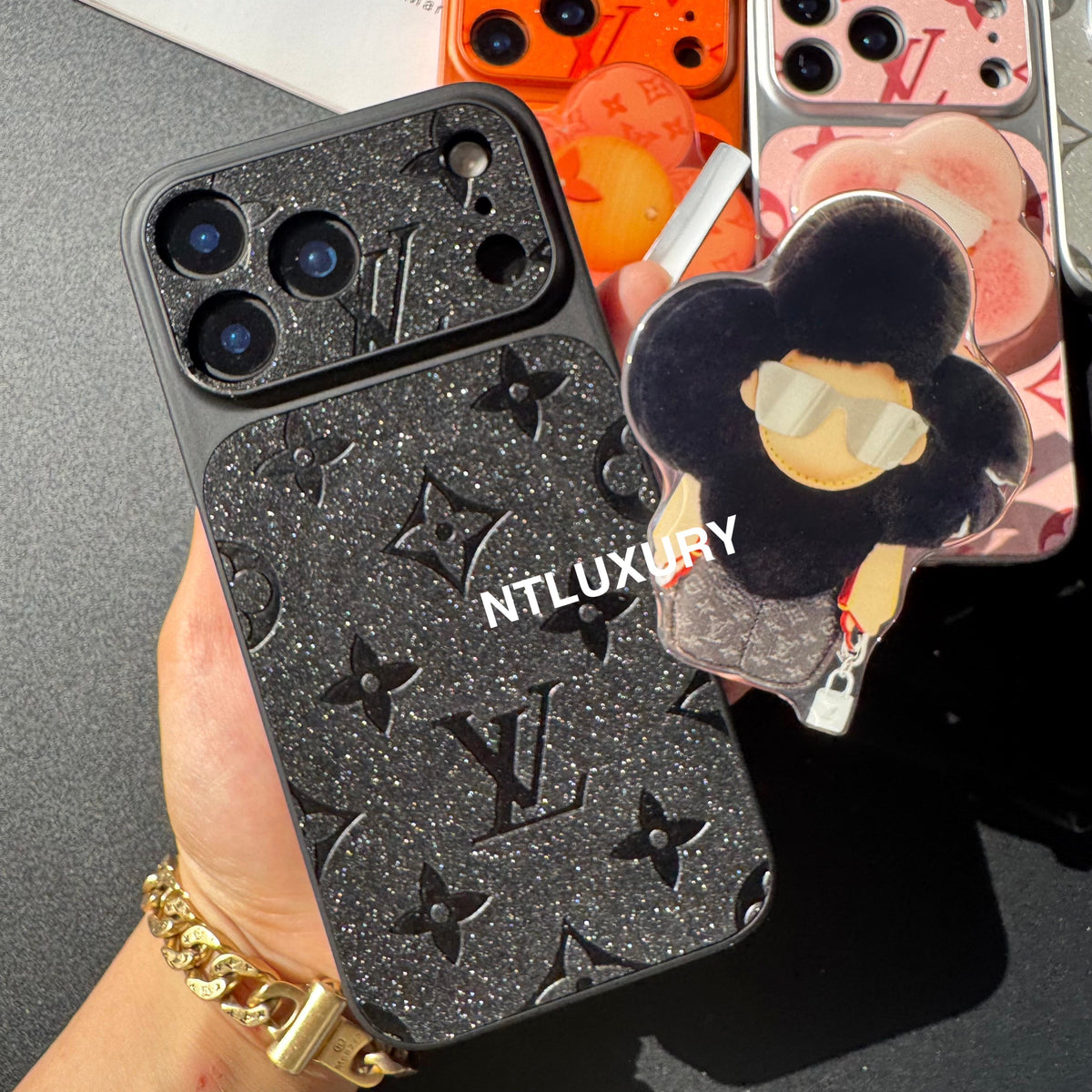 Orange Juice Glitter Love with Magsafe Holder (Doll)