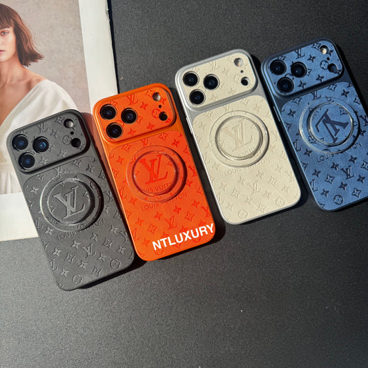 Orange Juice Denim Love Handyhülle mit Magsafe Halterung