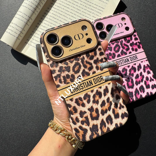 Leopard-Design Love Handyhülle