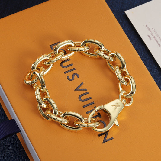 Fancy Love Chain Bracelet