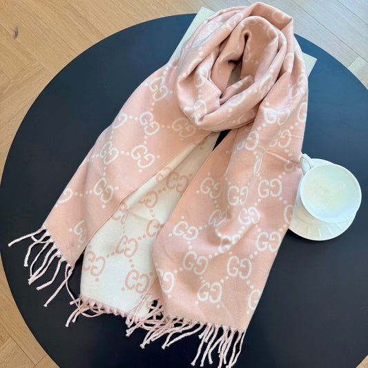 Floral Good Long Cashmere Scarf
