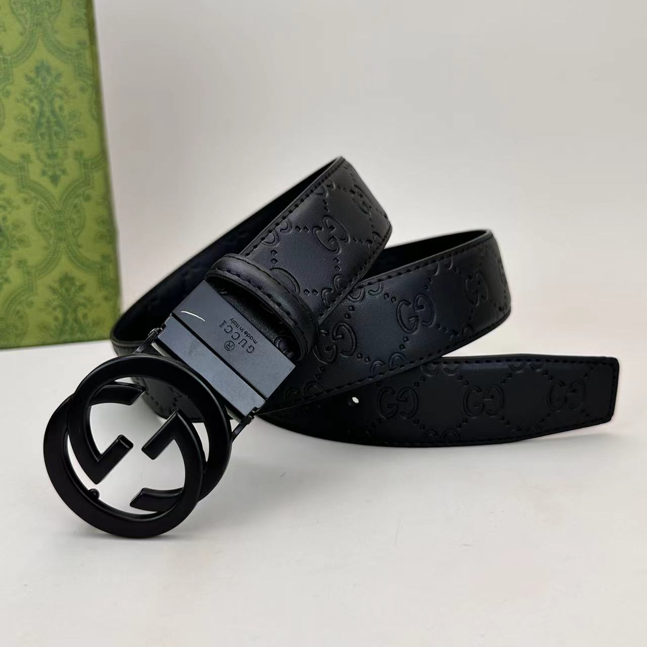 Circle Design Good Belt (Black)