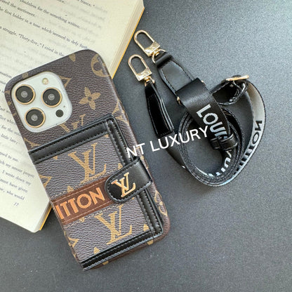 Sac à main mignon traditionnel avec corde pour Samsung (3 Pièces)