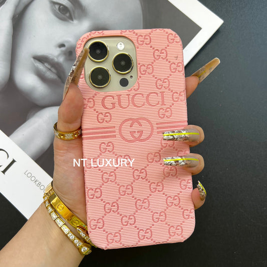 Coque de téléphone colorée au design élégant (Rose)