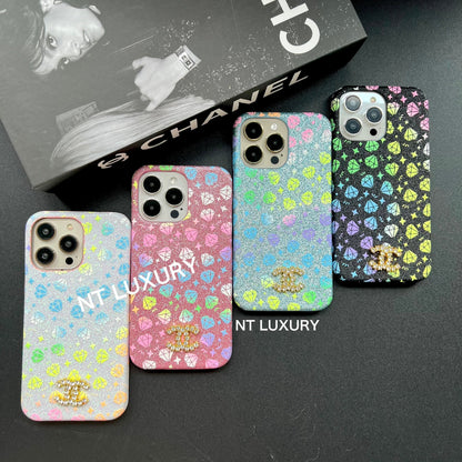 Diamond Design CC iPhone Case