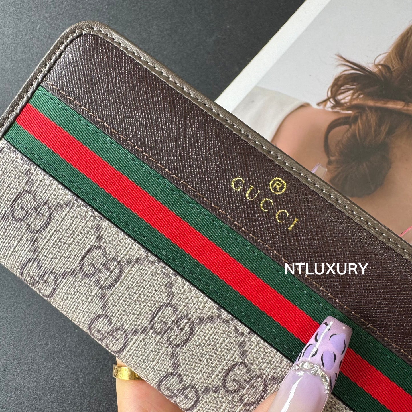 Bon étui de téléphone avec un design de portefeuille