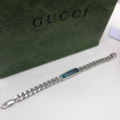 Bracelet avec logo lettres classique
