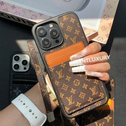 Traditional Card Pocket Samsung Case with Rope (3 Pieces)