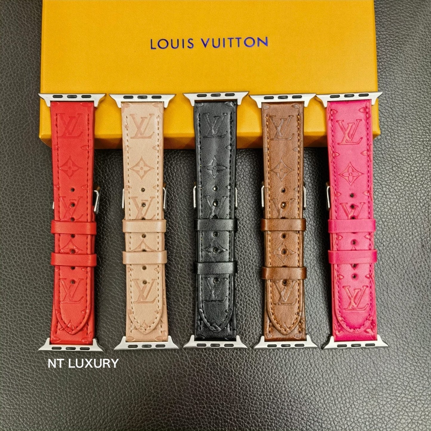 Bracelet chic en similicuir pour iWatch