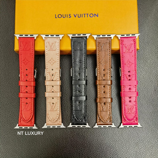 Bracelet chic en similicuir pour iWatch