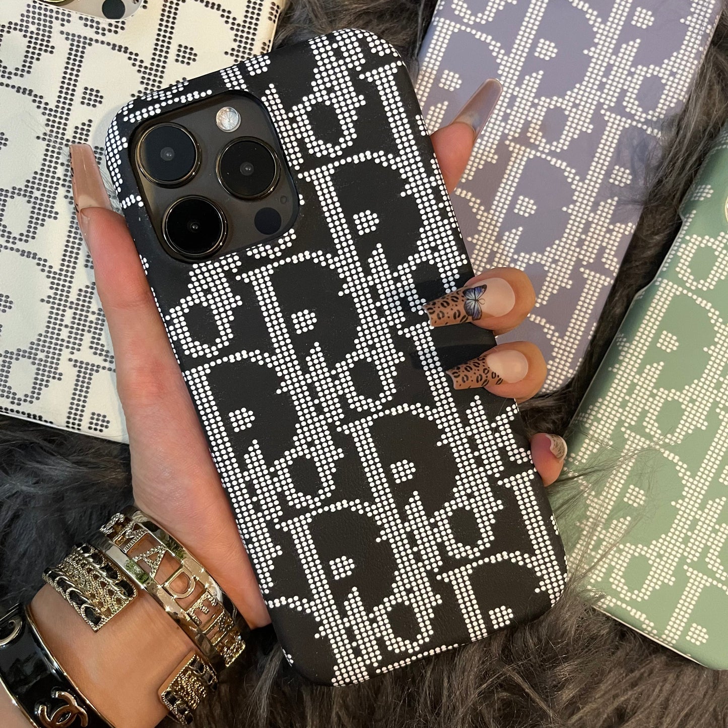 Étui de téléphone élégant avec protection d'appareil photo