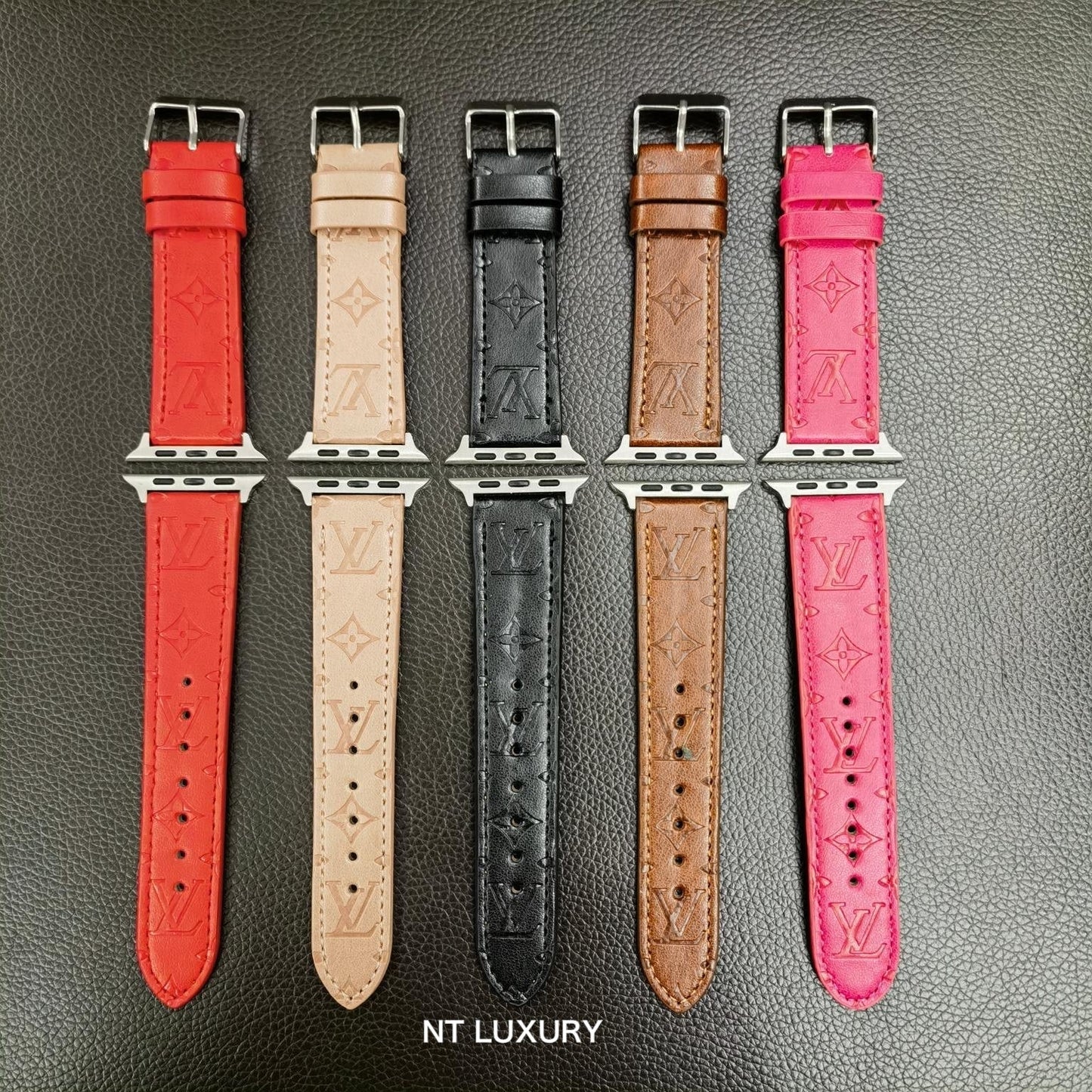 Bracelet chic en similicuir pour iWatch