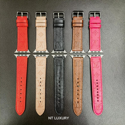 Bracelet chic en similicuir pour iWatch
