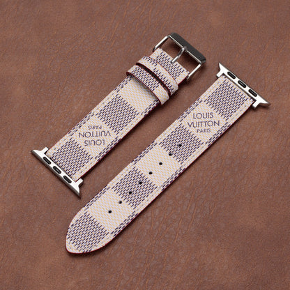 Klassisches handgefertigtes Lederarmband für Apple Watch