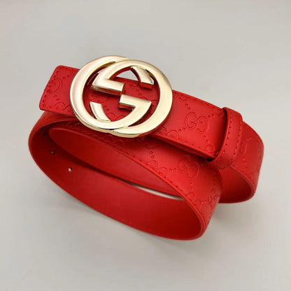 Ceinture classique de bonne qualité (boucle dorée)