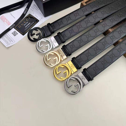 Circle Design Good Belt (Black)