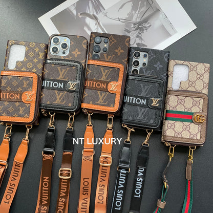 Einzigartige Samsung-Hülle mit Streifen im Taschen-Design (3er-Set)