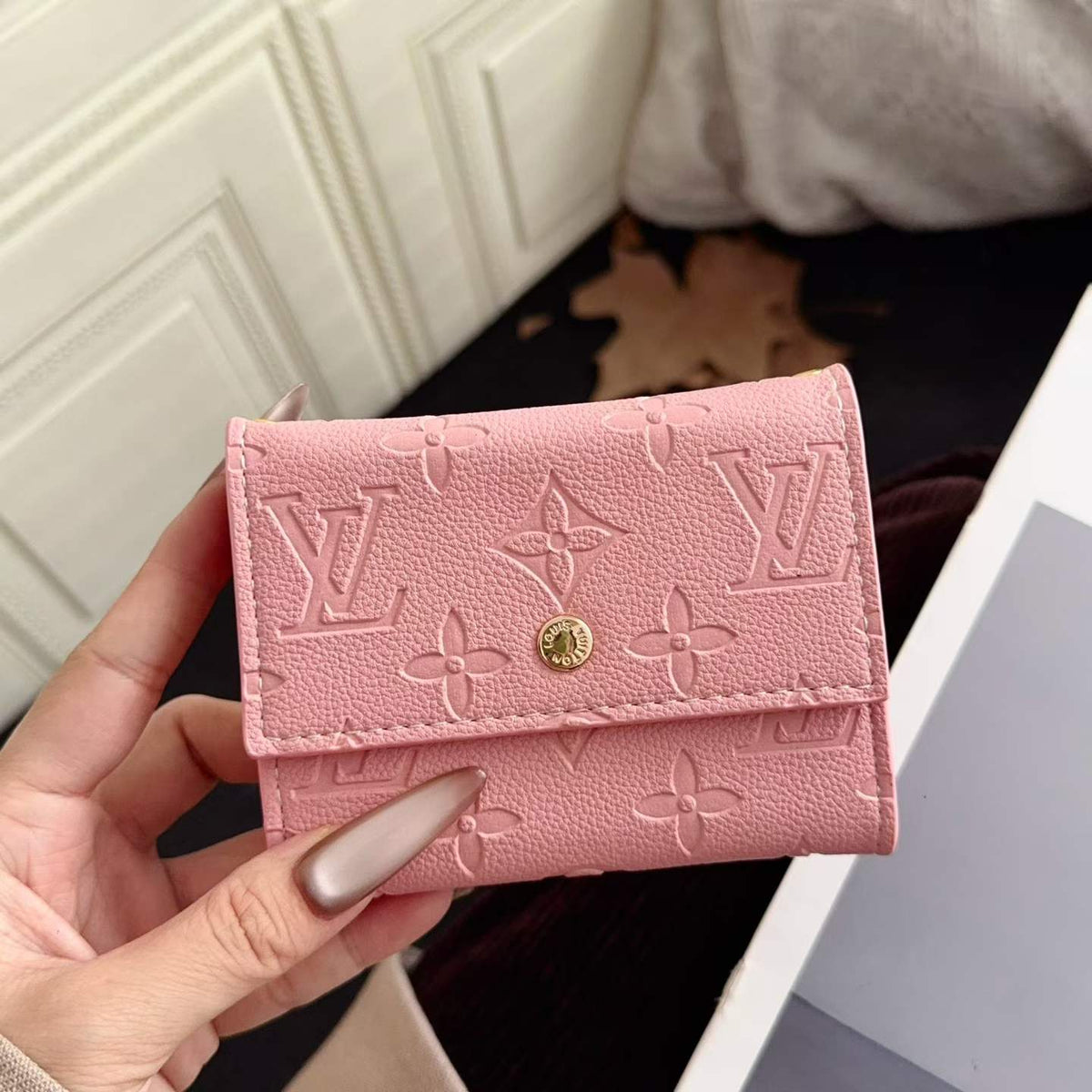 Traditional Square Design Cute Wallet