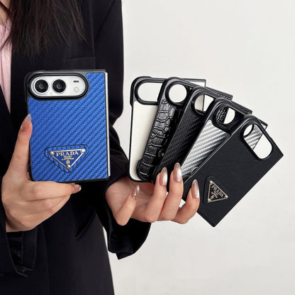 PD Imitating Carbon Fiber Design Phone Case For iPhone Duo