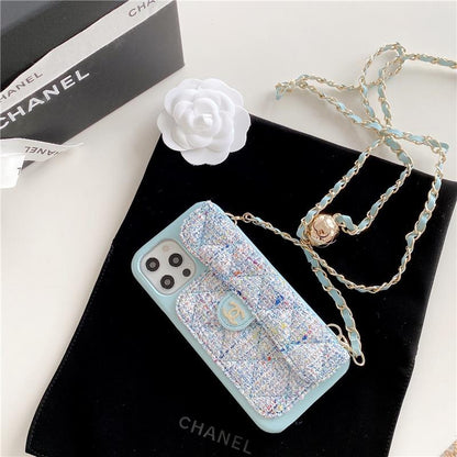 Coque de téléphone fantaisie en treillis pour iPhone