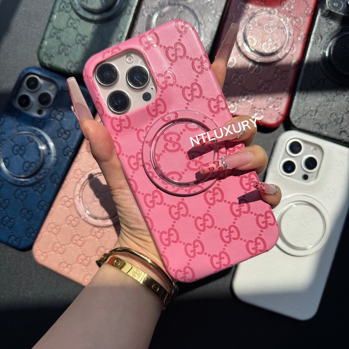 Full Press Love iPhone-Hülle mit MagSafe Halter