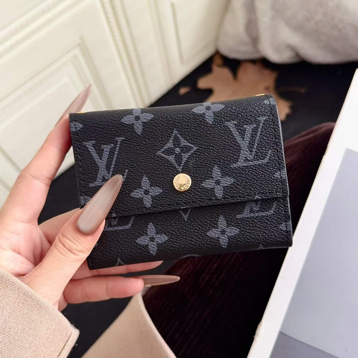 Traditional Square Design Cute Wallet