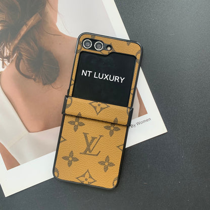 Coque Samsung motifs floraux traditionnels pour la série Z-Flip