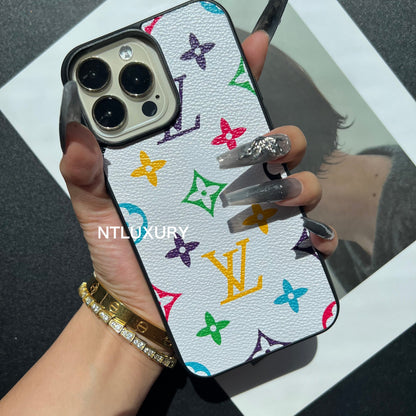 Coque de téléphone Amour traditionnel (Grand amour fantaisie - Blanc)