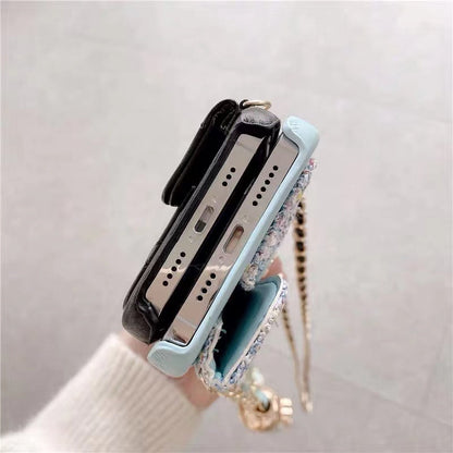 Étui tendance en cuir pour iPhone
