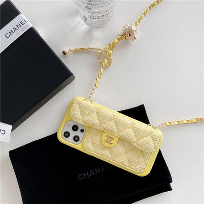 Coque de téléphone fantaisie en treillis pour iPhone