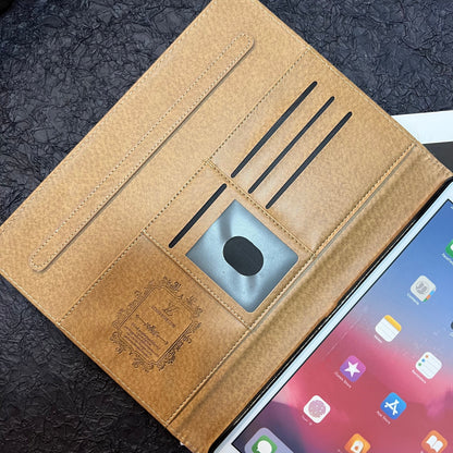 Süße, schicke iPad-Hülle (Braun Big Love)