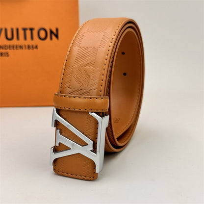 Ceinture classique colorée (boucle argentée)