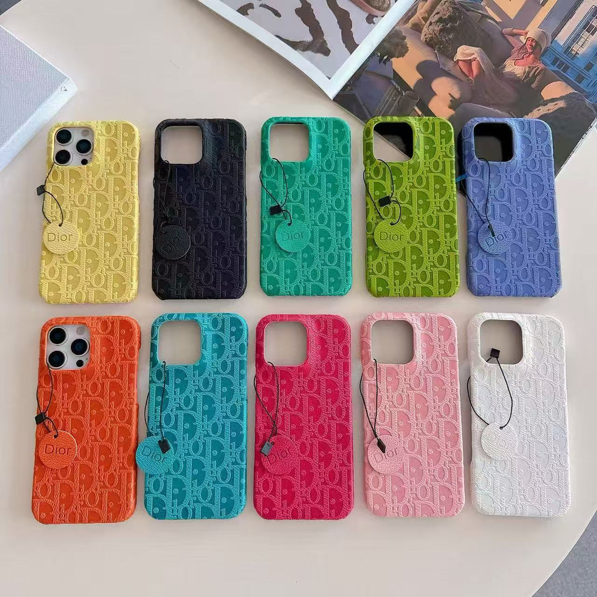 Colorful Relief Dove Phone Case (10 Color)
