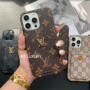 Simple Love Design Phone Case with Purse