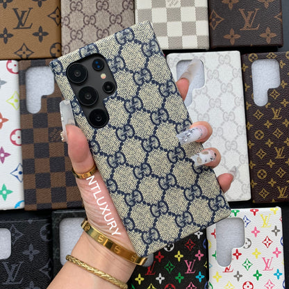 Traditionelle Liebe Samsung Hülle (Blau Gut)