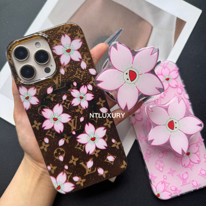 Love Sunflower Phone Case With MagSafe Holder