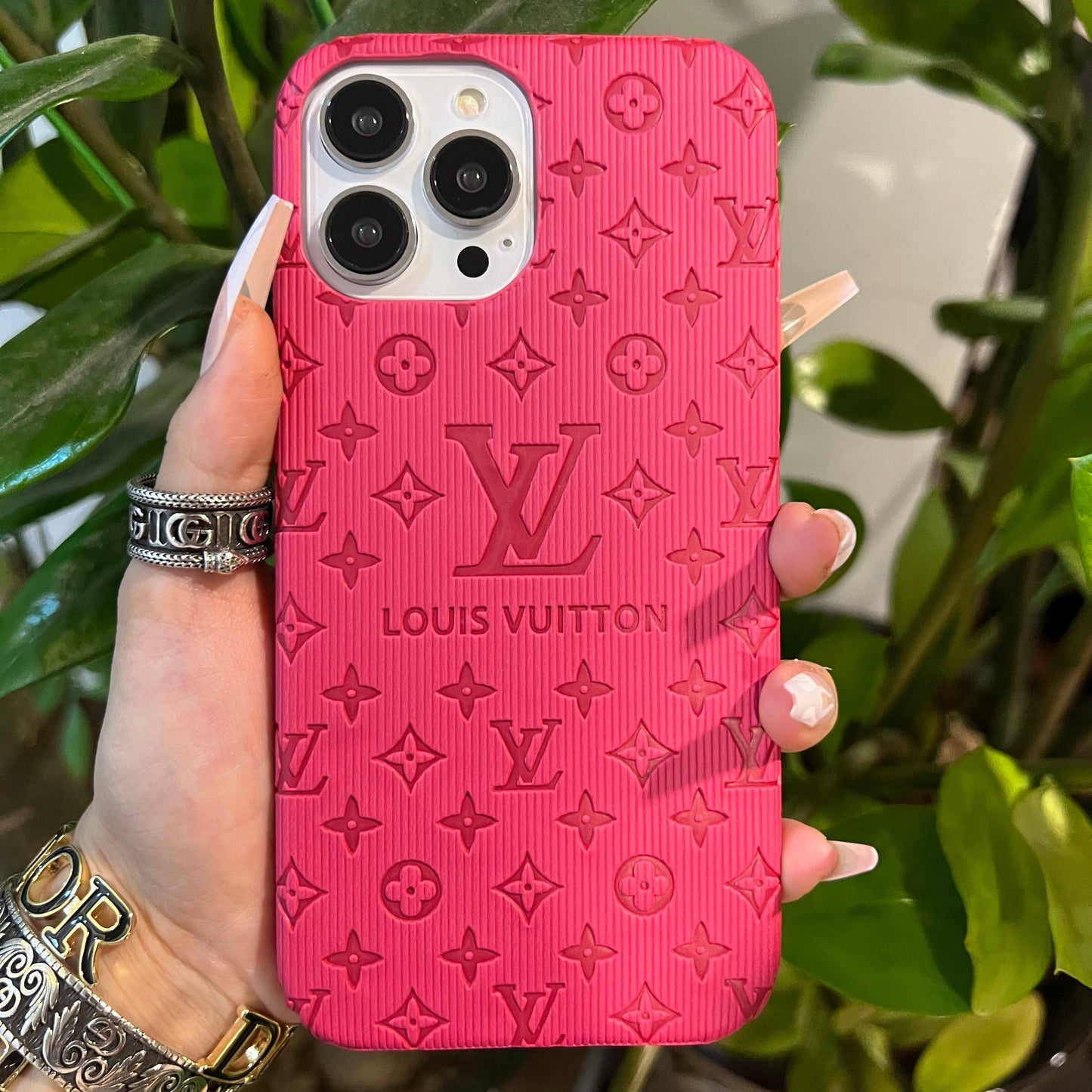 Bunte Liebe Samsung Hülle (Magenta)