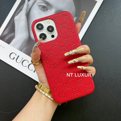Bunte Handyhülle mit gutem Design (Rot)