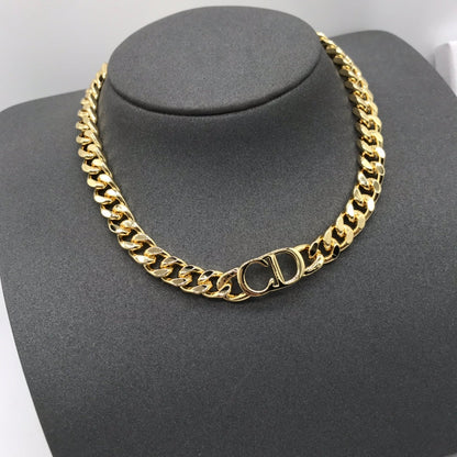Dove Gold Chain Design Necklace & Bracelet 2 Set
